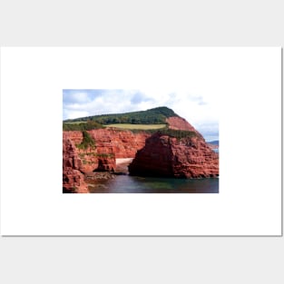 Ladram Bay Jurassic Coast Devon England Posters and Art